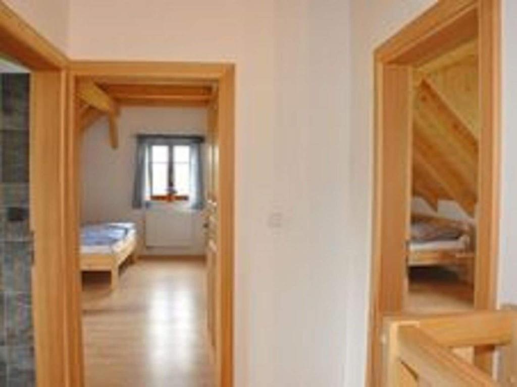 Postel nebo postele na pokoji v ubytování Spacious Holiday Home in Dlouhý with Sauna