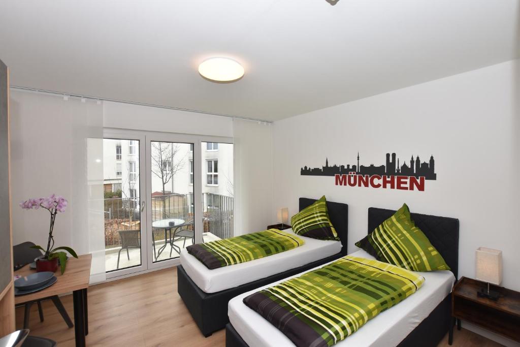 Boardinghouse Henschelstraße - Habitación Doble O Twin Con Balcón