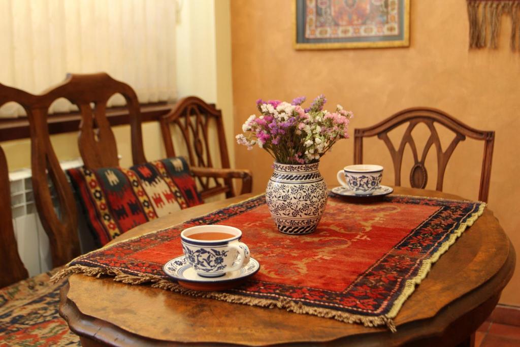 Posezení v ubytování Silk Road Hotel