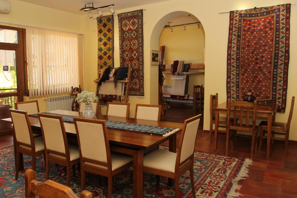 Posezení v ubytování Silk Road Hotel