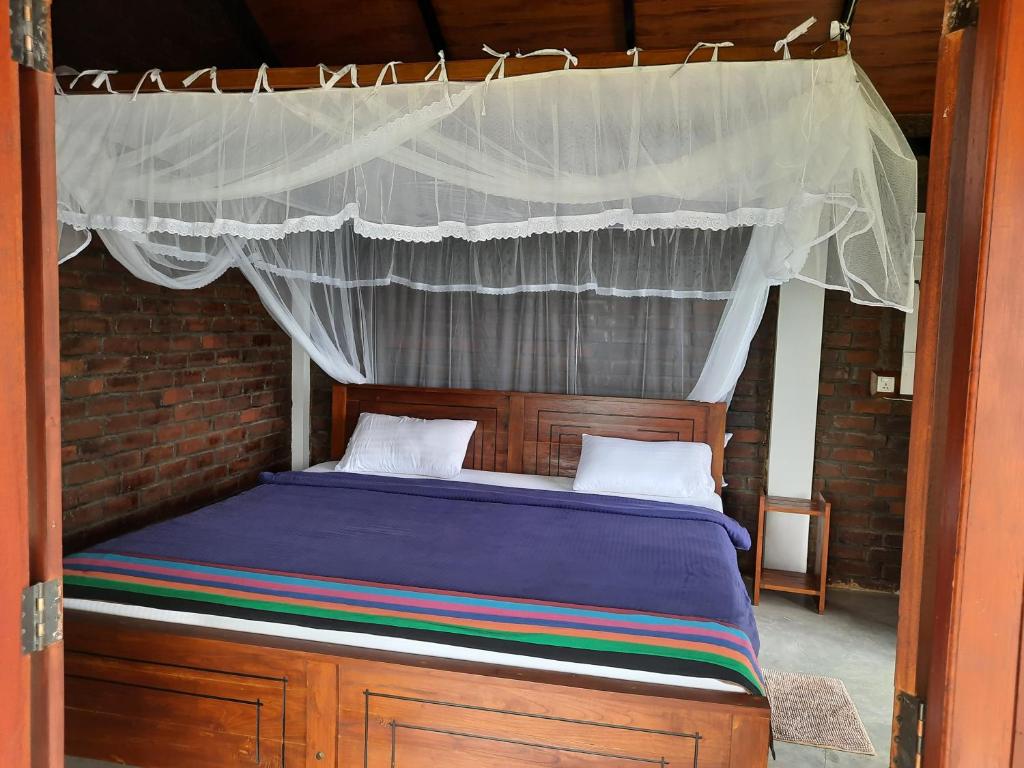 Postel nebo postele na pokoji v ubytování Shambala Retreat