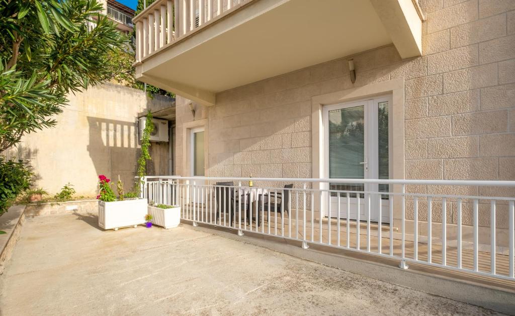 Balkón alebo terasa v ubytovaní Studio Apartment Brigita