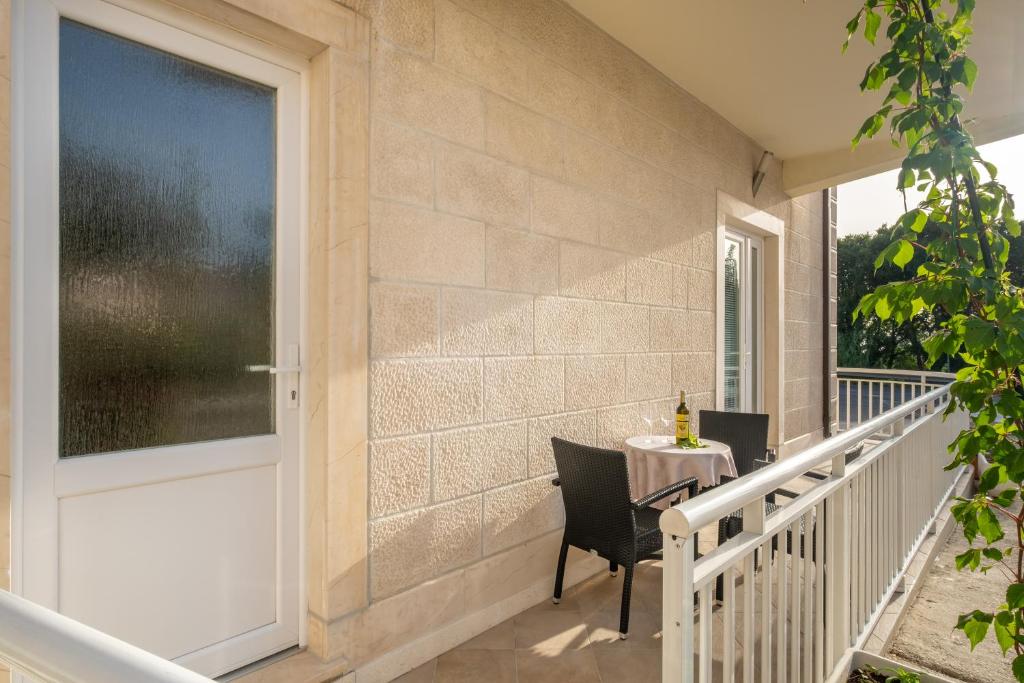 Balkón alebo terasa v ubytovaní Studio Apartment Brigita
