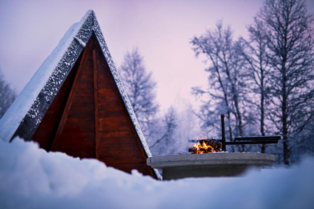Camp Ripan v zimě