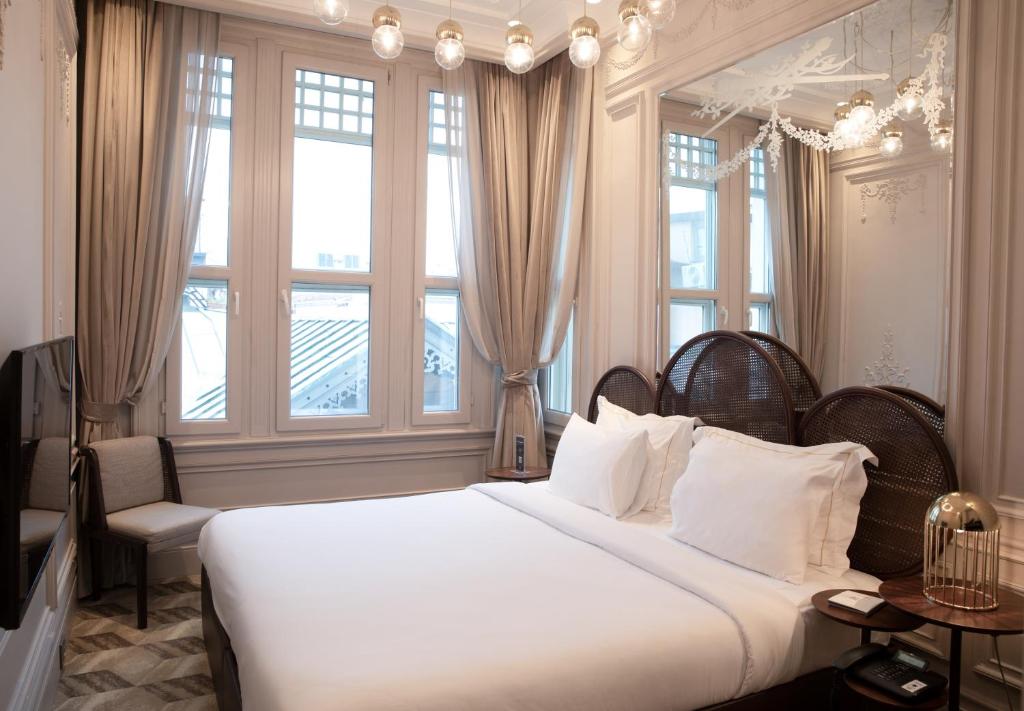 Postel nebo postele na pokoji v ubytování The Stay Bosphorus