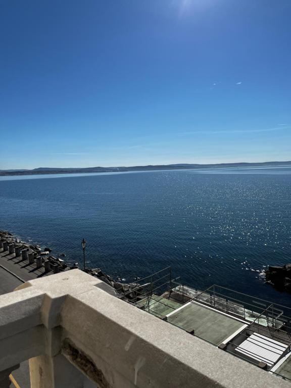 a view of a large body of water at Villa Tergeste in Trieste
