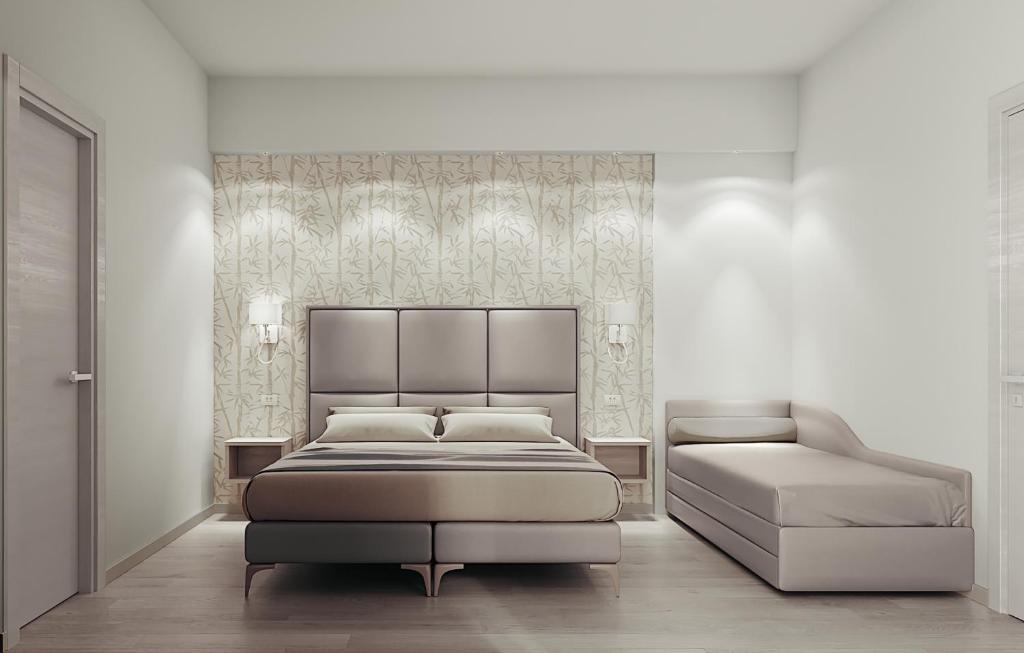 A seating area at Hotel Fabius