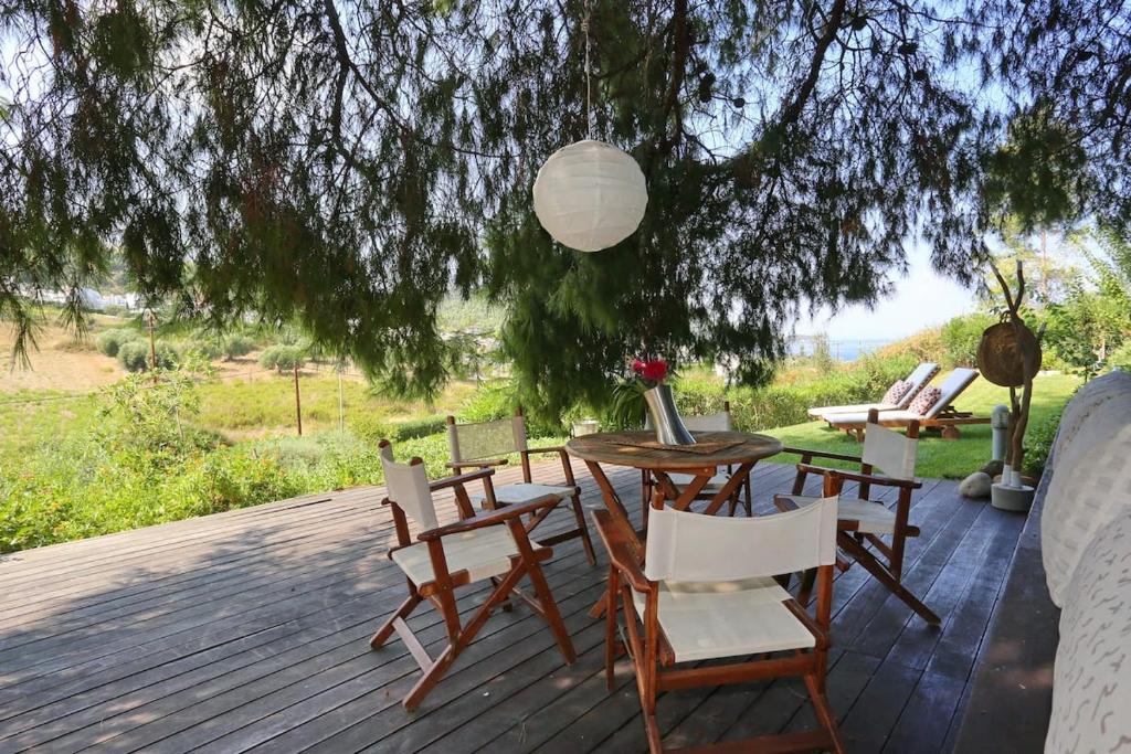 Zahrada ubytování Villa Asterios