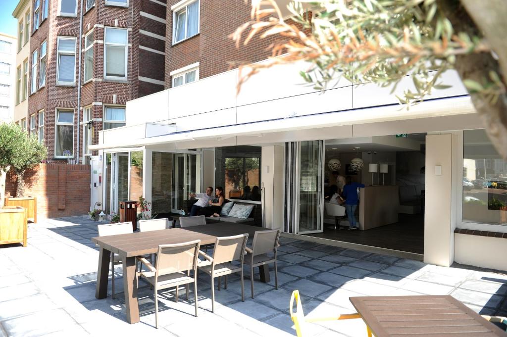 Balkón nebo terasa v ubytování Hotel Andante aan Zee
