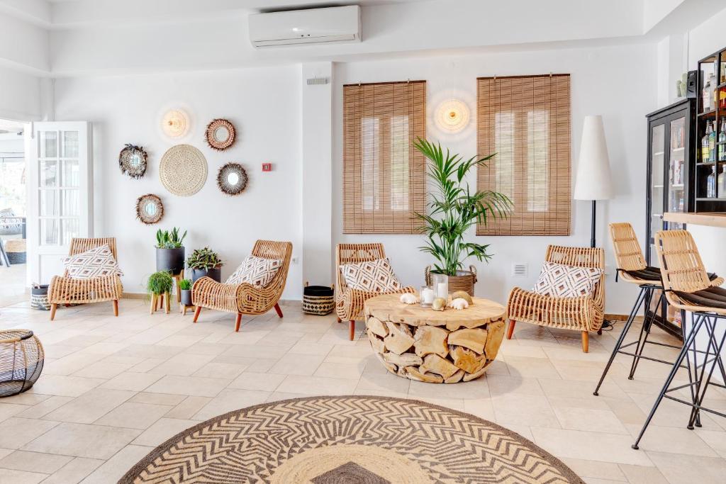 Гостиная зона в Hotel Benois