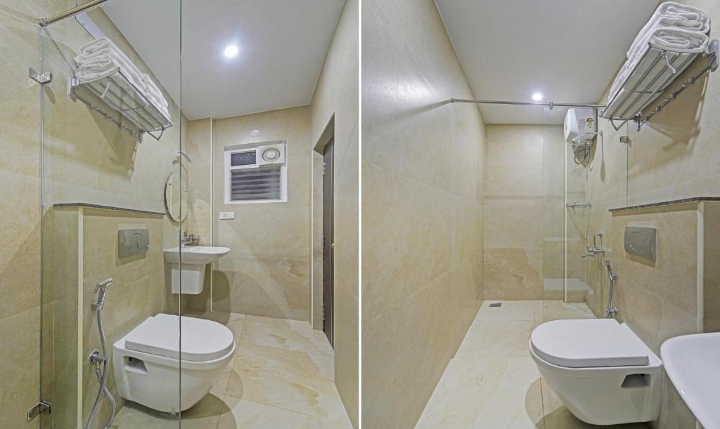 Koupelna v ubytování Treebo Premium Raffis' Andalusia Bay Way
