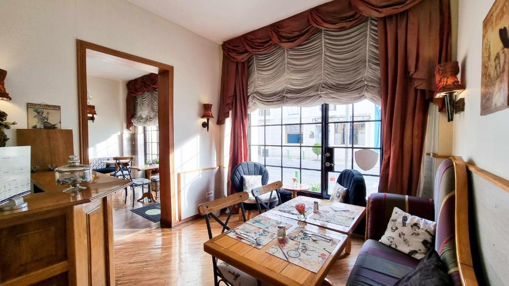 Posezení v ubytování Casa Joaquin Boutique Hotel