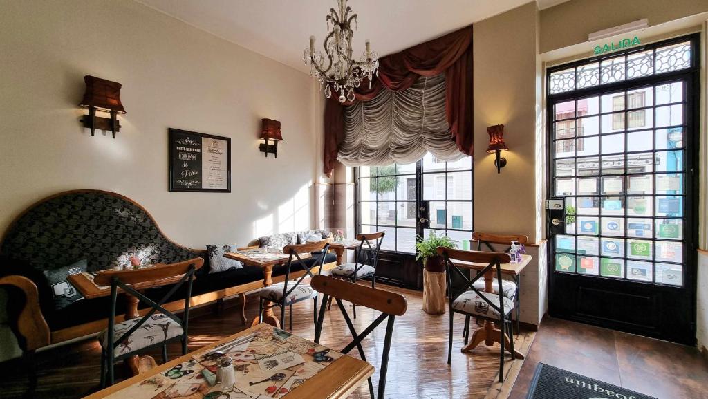 Posezení v ubytování Casa Joaquin Boutique Hotel