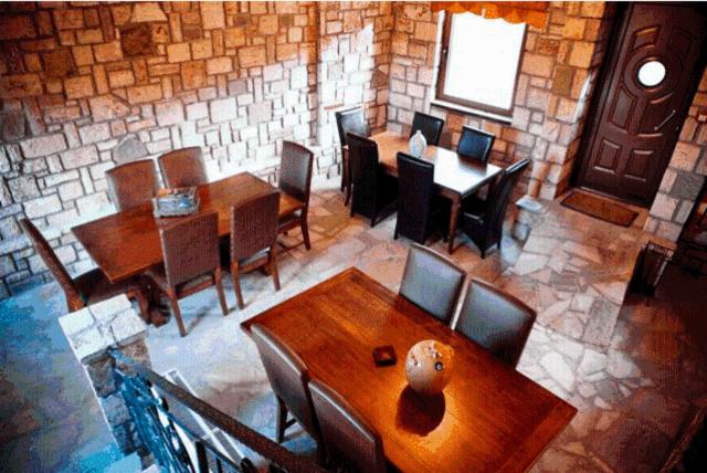 Χώρος καθιστικού στο Silva Suites