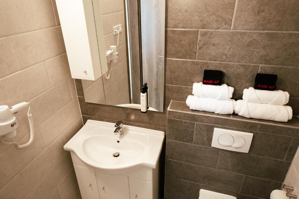 Kúpeľňa v ubytovaní Munkácsy Villa - Szekszárd