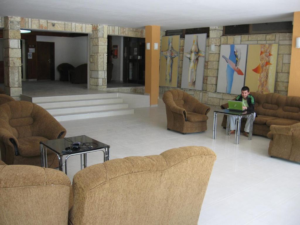 Posezení v ubytování Complex Dobrudja