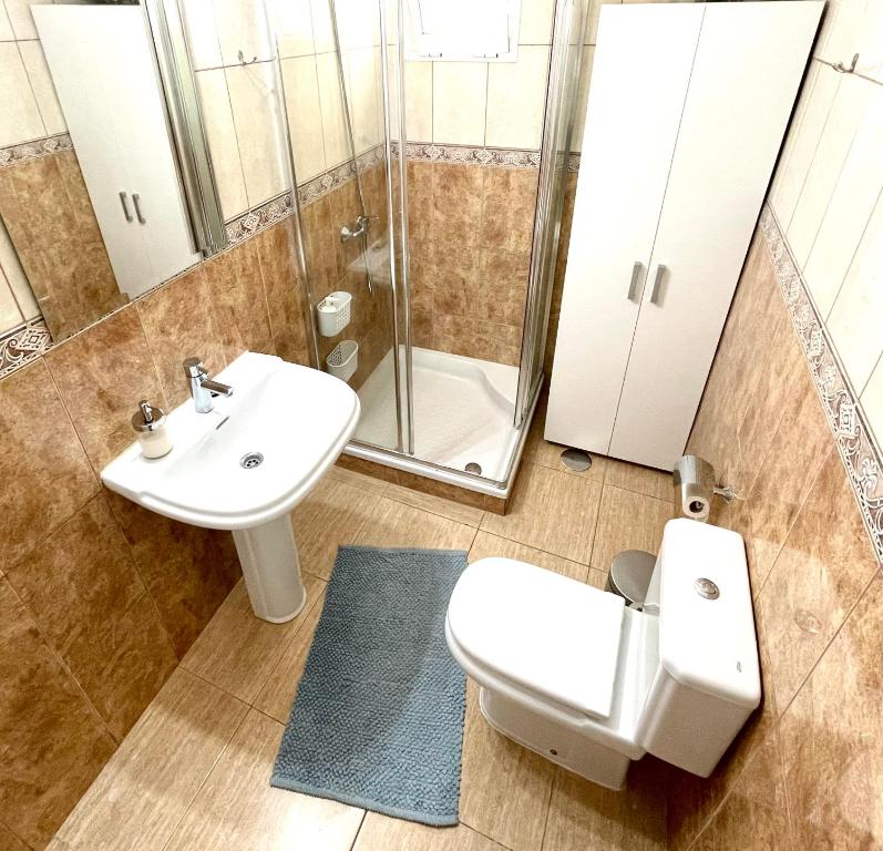Koupelna v ubytování Sea Soul Apartment Puerto Santiago
