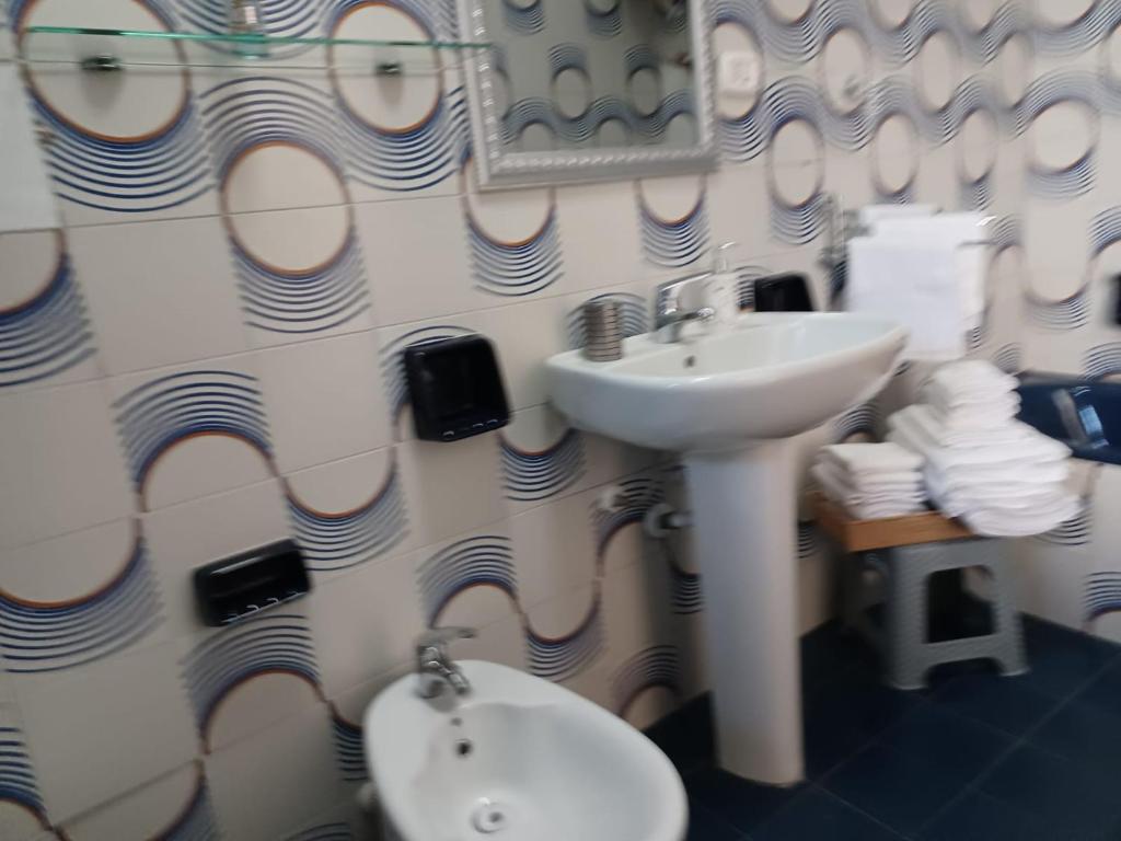 Een badkamer bij Il Ponte