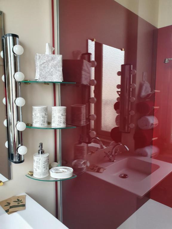 Ванная комната в B & B Les Secrets des Loges
