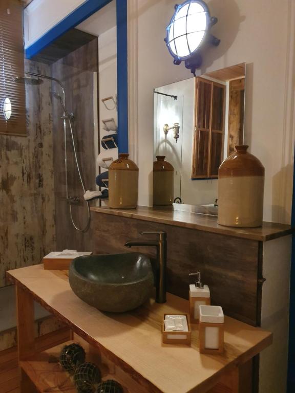 Ванная комната в B & B Les Secrets des Loges