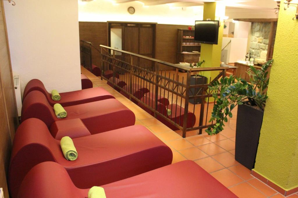 Kuchyň nebo kuchyňský kout v ubytování Rathaushotels All Inklusive