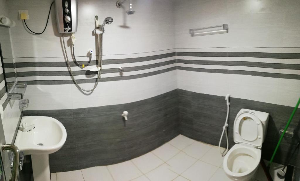 Koupelna v ubytování DOT BEY beach cabana