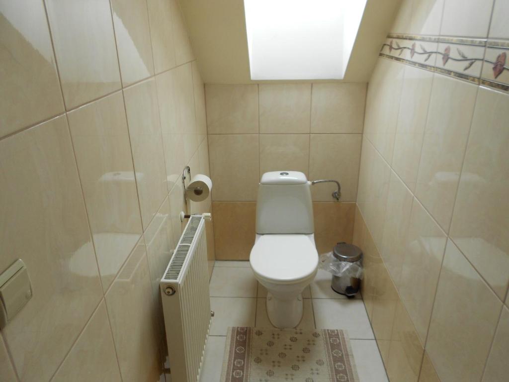 A bathroom at Penzion Rosnicka Liesek