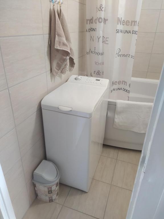 Łazienka w obiekcie Krénusz Vendégház 3.