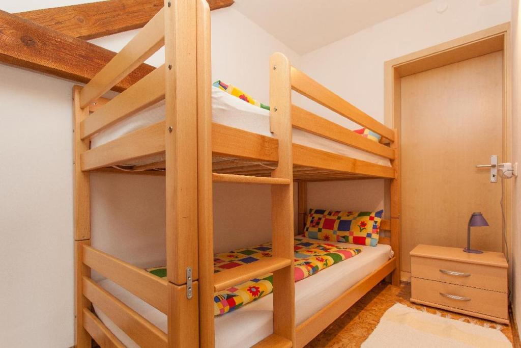 Postel nebo postele na pokoji v ubytování Am Rückerlhof