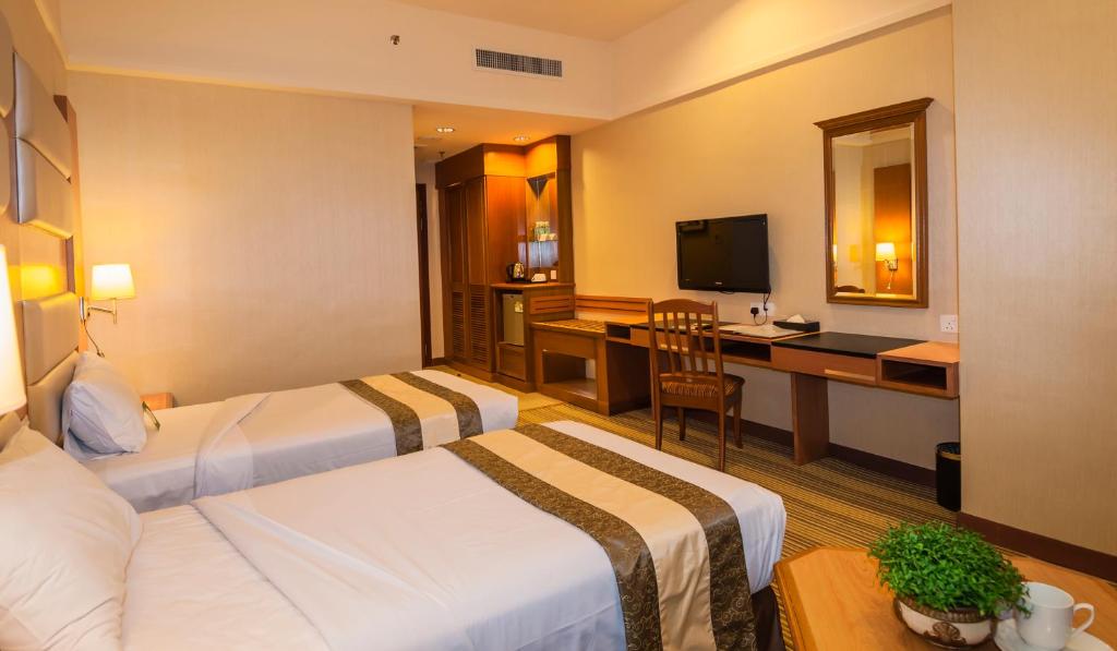 Pearl View Hotel Prai, Penang - Fajar Superior Twin (sin Ventana)