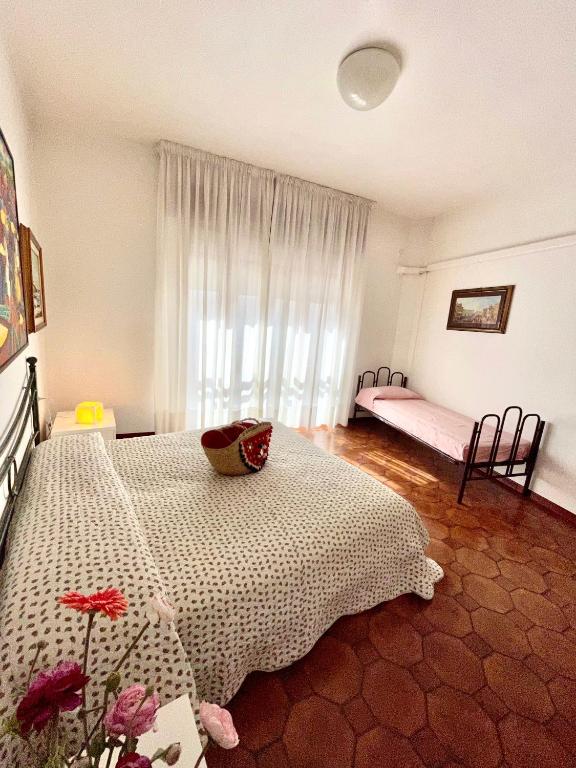 Posteľ alebo postele v izbe v ubytovaní Piazza Italia Charming Sea Apartments