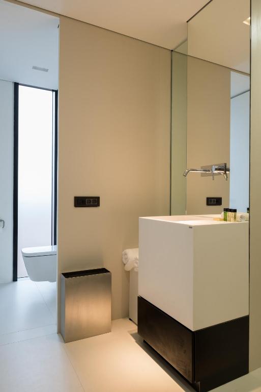 Koupelna v ubytování Hotel Privo