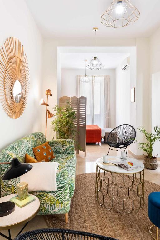 Część wypoczynkowa w obiekcie MonKeys Apartments Loft Pureza