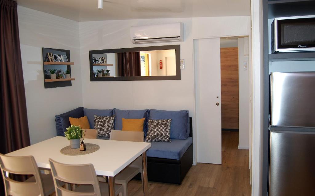 Posezení v ubytování Mobile Home Sole