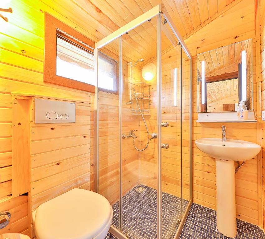 Koupelna v ubytování Villa Dundar - Kas Apartments
