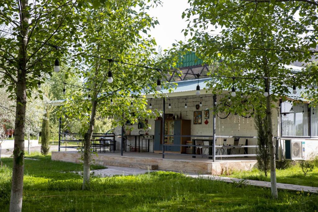 Zahrada ubytování Crossway Camping