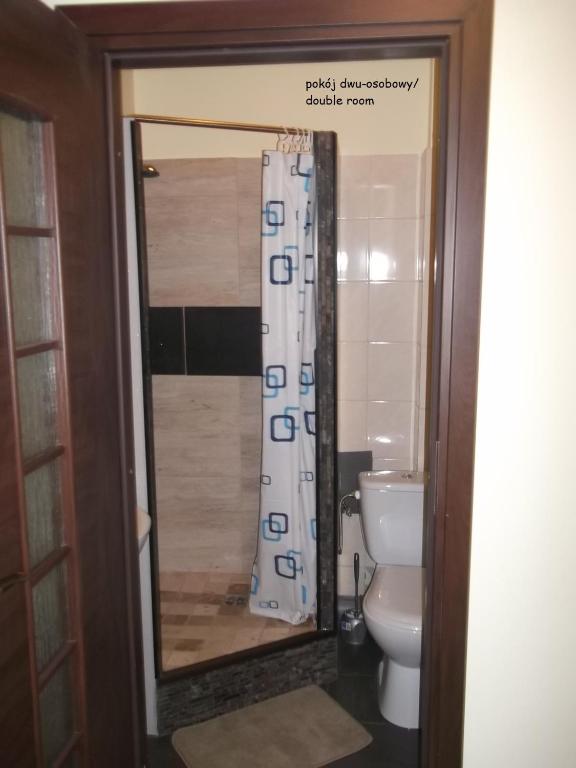 Kúpeľňa v ubytovaní Leonia- Apartamenty i Pokoje Gościnne