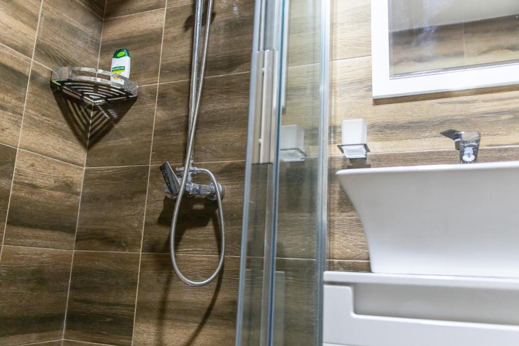 Koupelna v ubytování Apartman Kokin Brod