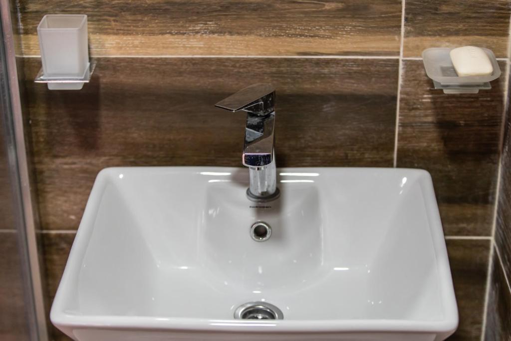 Koupelna v ubytování Apartman Kokin Brod