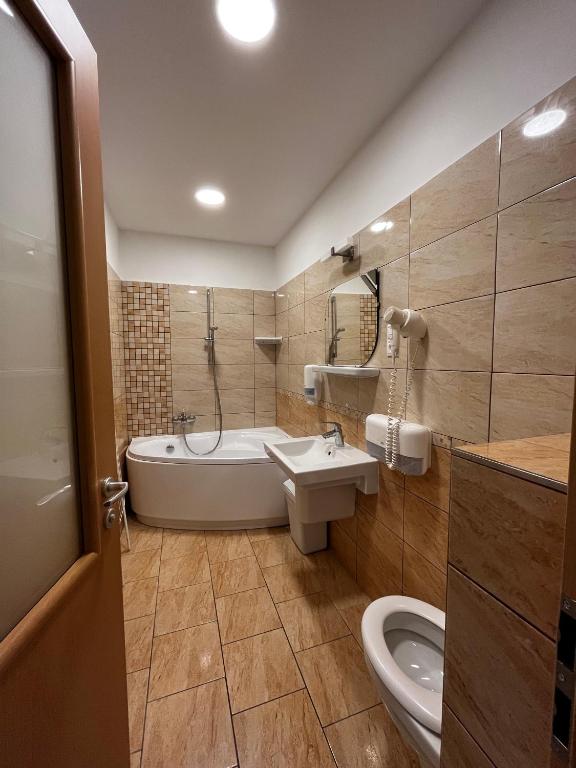 Koupelna v ubytování Nereus Park Hotel