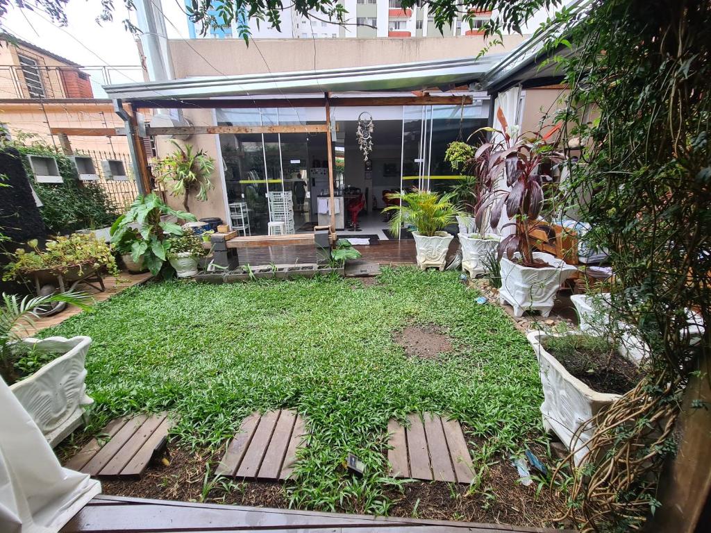 Zahrada ubytování Hostel AJBJ Turismo