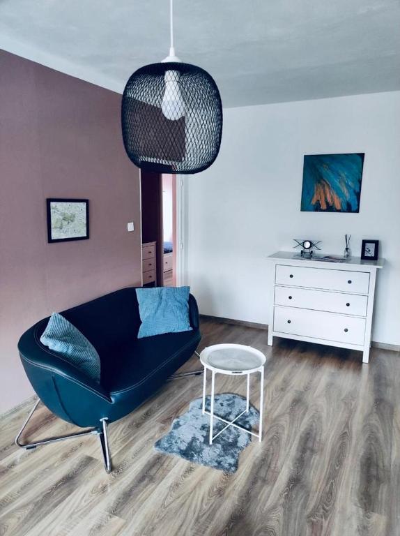 Posezení v ubytování Apartmán Domov Děčín