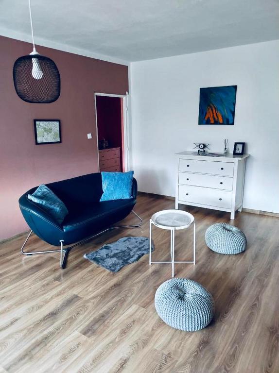 Posezení v ubytování Apartmán Domov Děčín