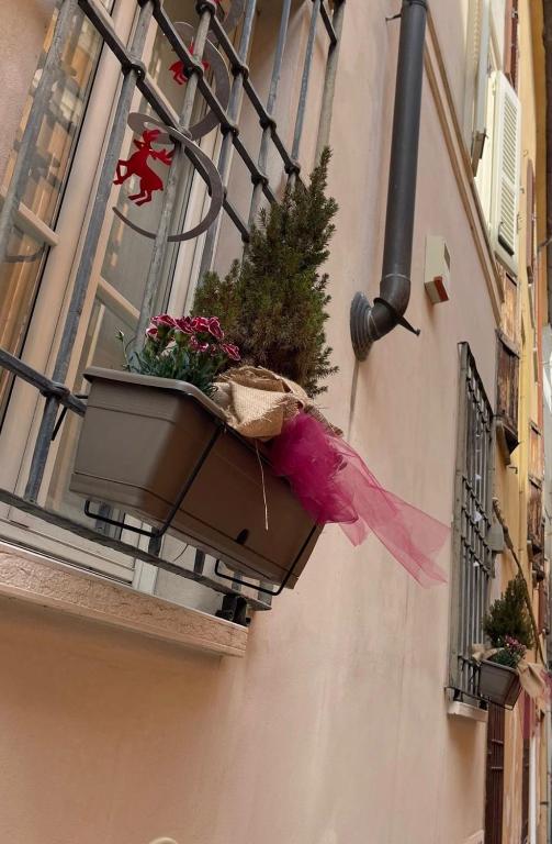 Balkón nebo terasa v ubytování Cuor di Mantova B&B