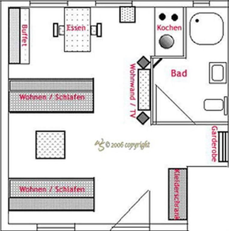 Ferienappartement Brandenburg - Apartment With Shower