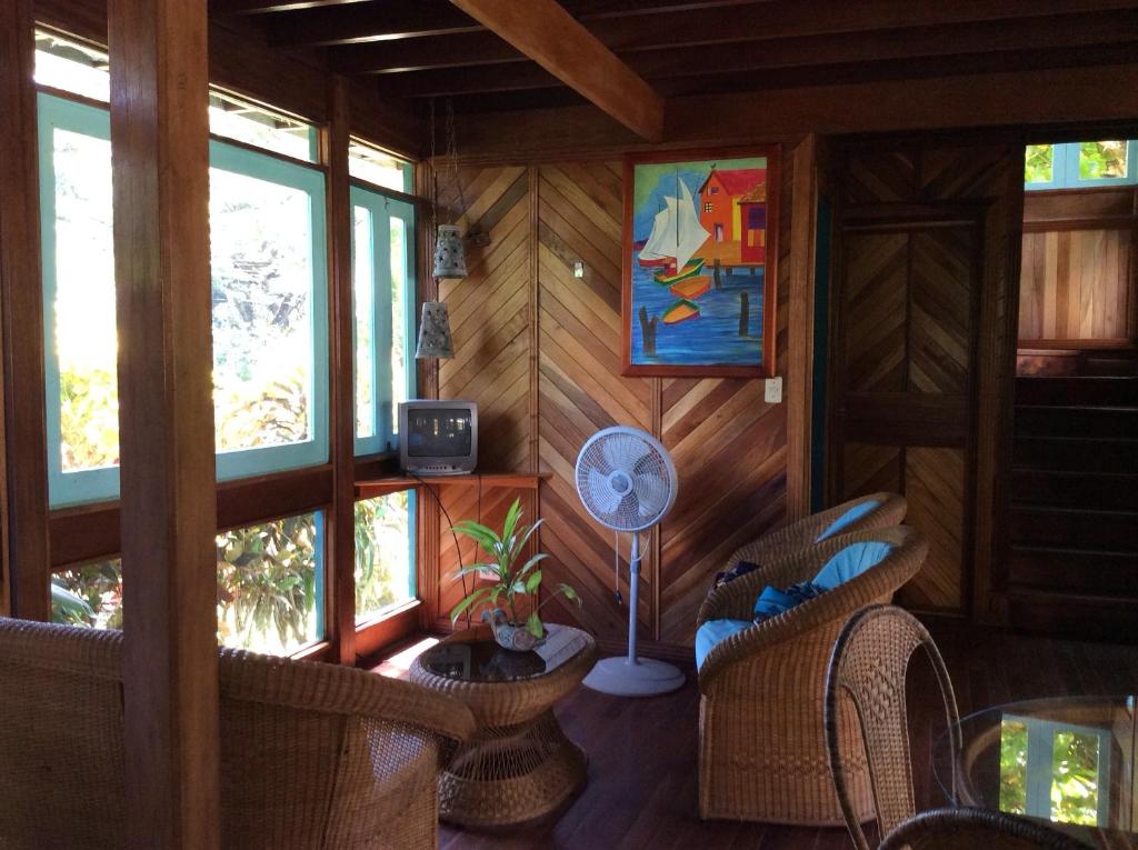 Posezení v ubytování Villas de la Bahia Playa Tambor