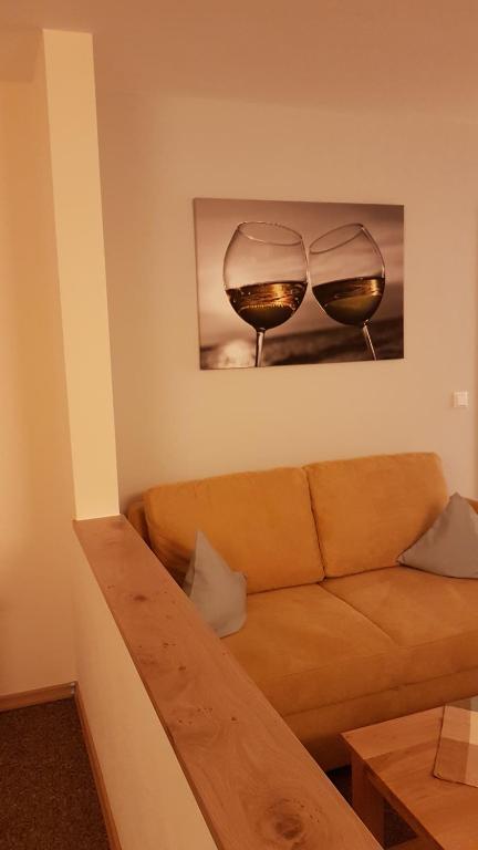 Posezení v ubytování Brunnenhof