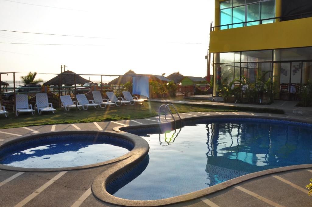 Bazén v ubytování Hotel Canoa´s Wonderland nebo v jeho okolí