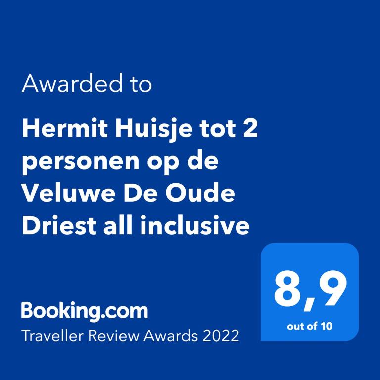 Fotografie z fotogalerie ubytování Ruim en gezellig chalet voor 2 personen op de Veluwe Recreatiepark De Oude Driest - All inclusive v destinaci Putten