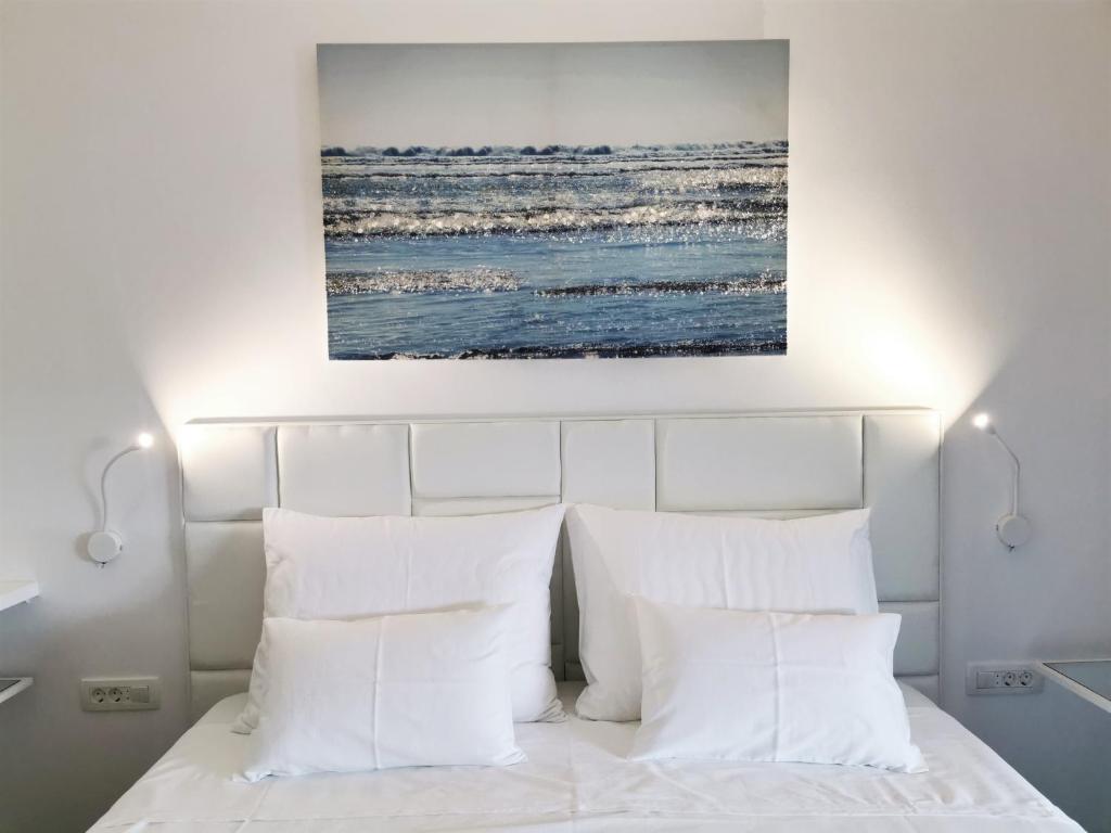 Posteľ alebo postele v izbe v ubytovaní Apartment Lola